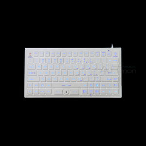 teclado médico con puntero