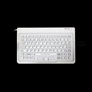 teclado médico con puntero