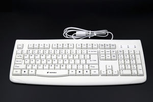 teclado médico con teclas digitales