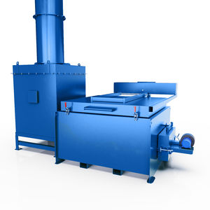 incinerador de esterilización