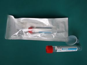 kit de extracción de muestras de saliva