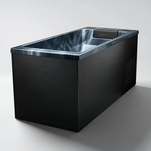 bañera de hielo con patas