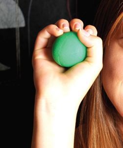 pelota de rehabilitación de pequeñas dimensiones