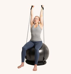 pelota de Pilates de grandes dimensiones