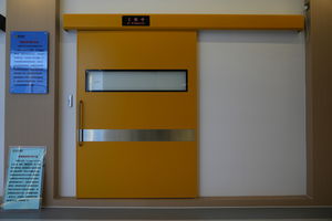 puerta para hospital