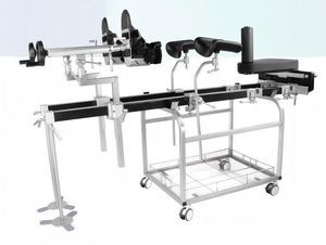 sistema de extensión ortopédico para cirugía de la rodilla