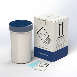 recipiente para muestras para transporte