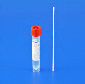 hisopo de laboratorio