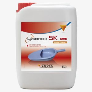detergente con ácido
