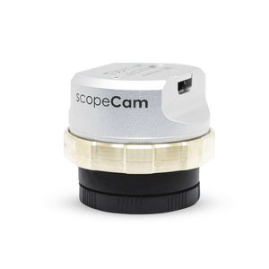 cámara para microscopio