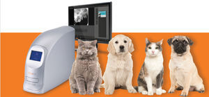 escáner de placas fotoestimulables de veterinaria