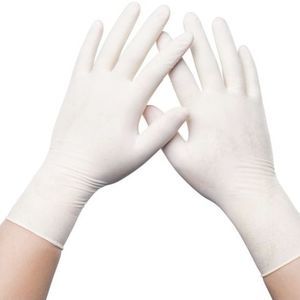 guantes de látex