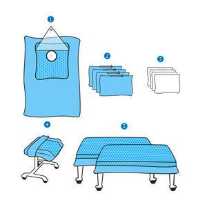 kit médico para cirugía ortopédica
