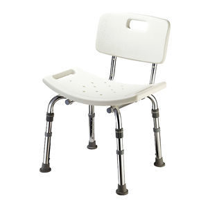 silla de ducha de plástico