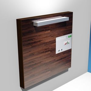 unidad médica de cabecera de pared