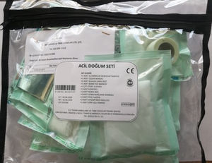 kit médico de parto