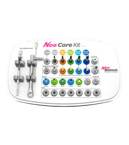 kit de instrumentos para implantología dental