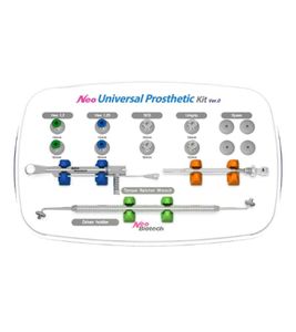 kit de instrumentos para prótesis dentales