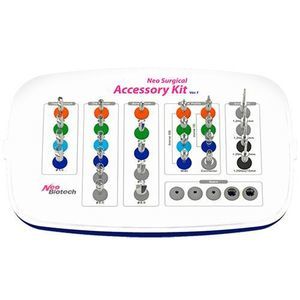 kit de instrumentos para implantología dental 1