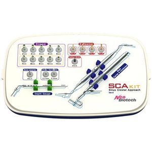 kit de instrumentos para implantología dental 1