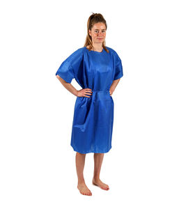 bata desechable para paciente unisex