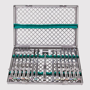 kit de instrumentos para implantología dental 1