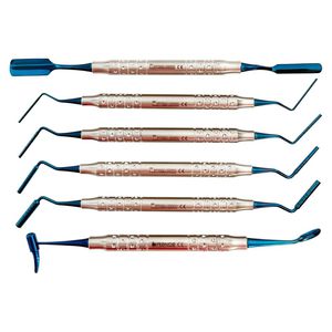 kit de instrumentos para implantología ósea