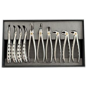 kit de instrumentos para extracción dental