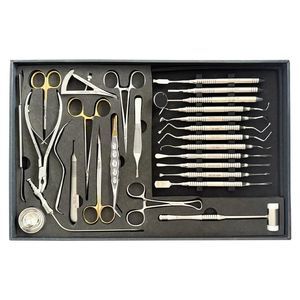 kit de instrumentos para implantología dental 1