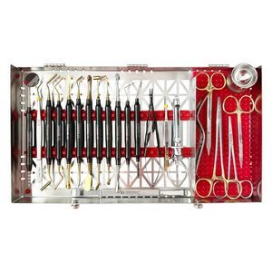 kit de instrumentos para implantología dental 1