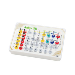 kit de instrumentos para implantología dental