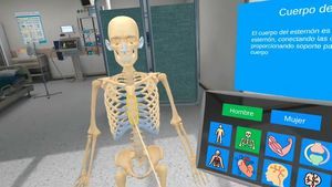 sala de realidad virtual de anatomía 1