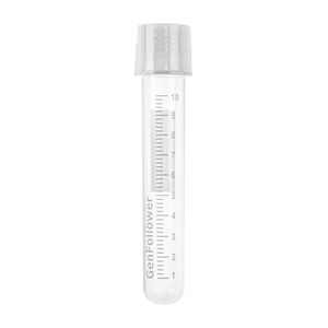 tubo de ensayo de microbiología