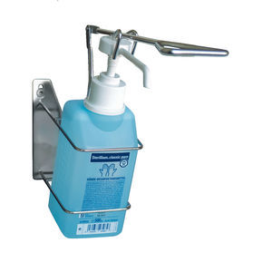 dispensador de solución hidroalcohólica de pared