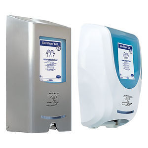 dispensador de solución hidroalcohólica de pared