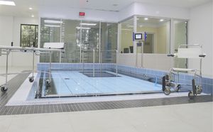 piscina de rehabilitación
