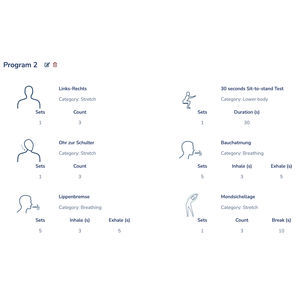 software para ejercicios respiratorios