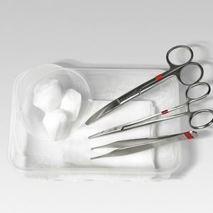 kit de instrumentos para sutura de heridas