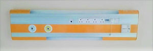 unidad médica de cabecera horizontal