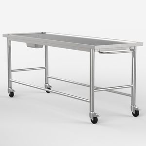 mesa de autopsia de medicina legal