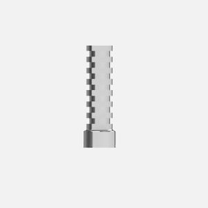 funda de implante dental de titanio