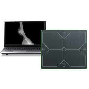panel detector plano para radiografía veterinaria