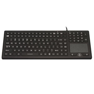 teclado con alfombrilla táctil