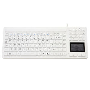 teclado médico con alfombrilla táctil 1