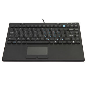 teclado médico con alfombrilla táctil 1
