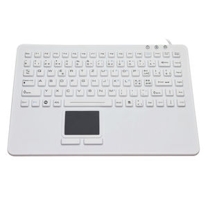 teclado médico con alfombrilla táctil 1