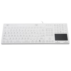 teclado médico con alfombrilla táctil 1