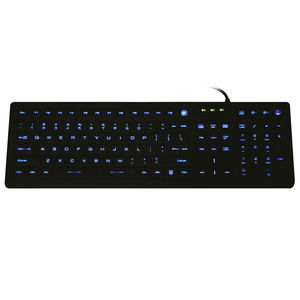 teclado médico con teclas digitales