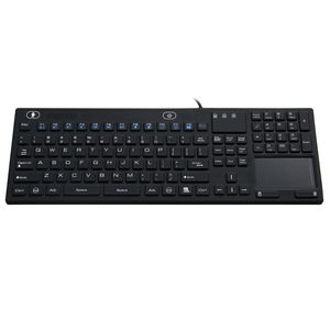 teclado médico con puntero