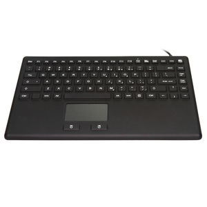 teclado con alfombrilla táctil